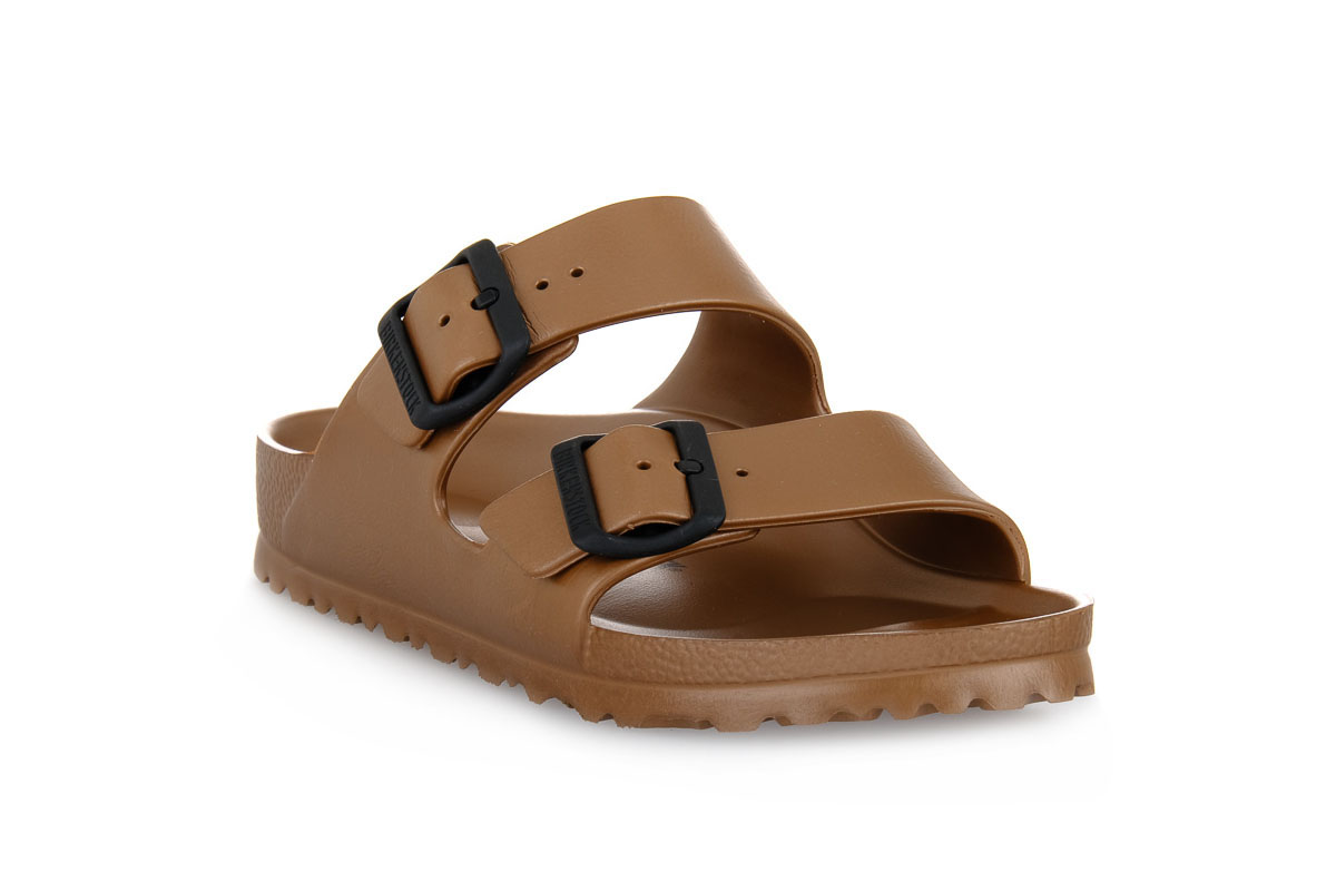 birkenstock arizona eva metallic copper